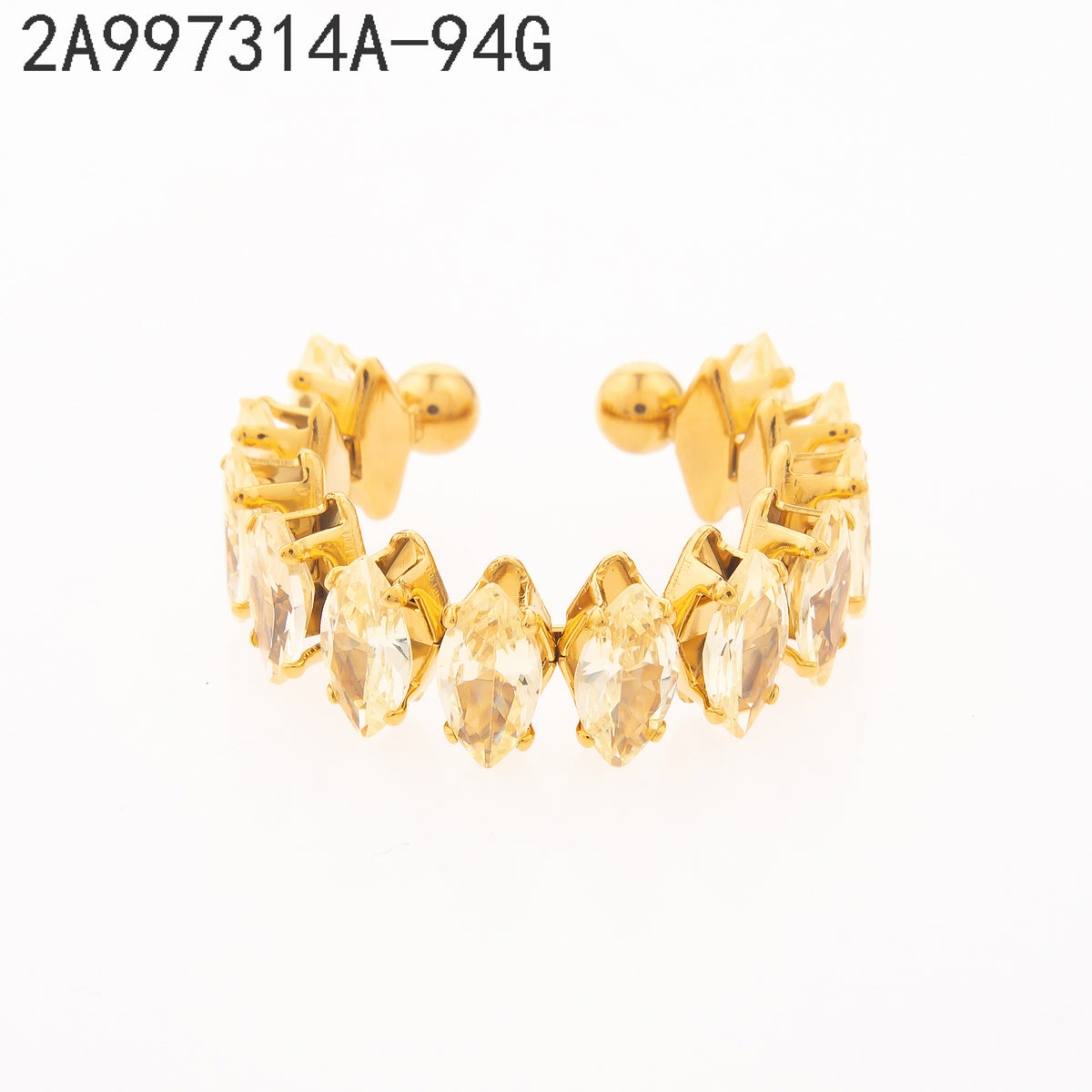 Anillo Limón Dorado
