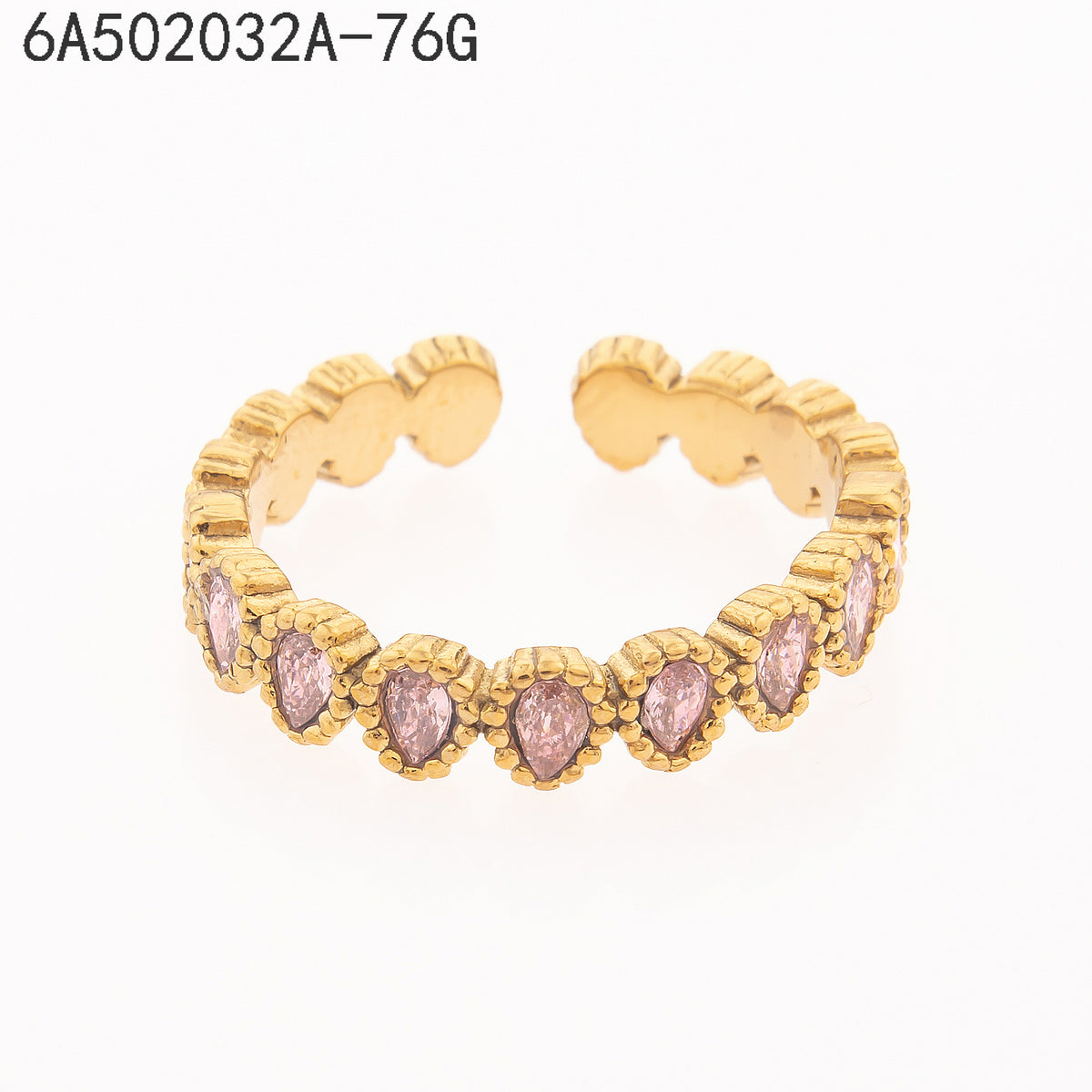 Anillo Rosa Dorado