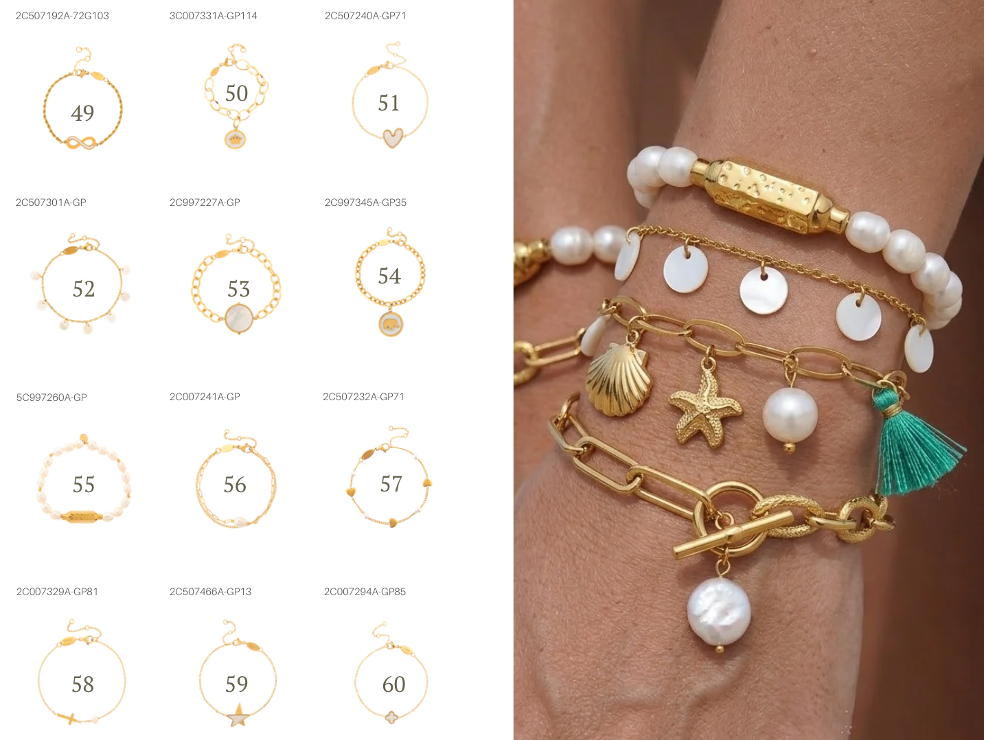 Pulseras Minimal Charm Collection