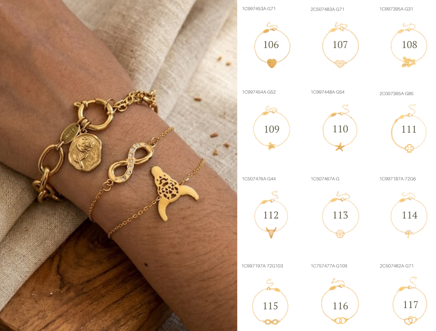 Pulseras Minimal Icons