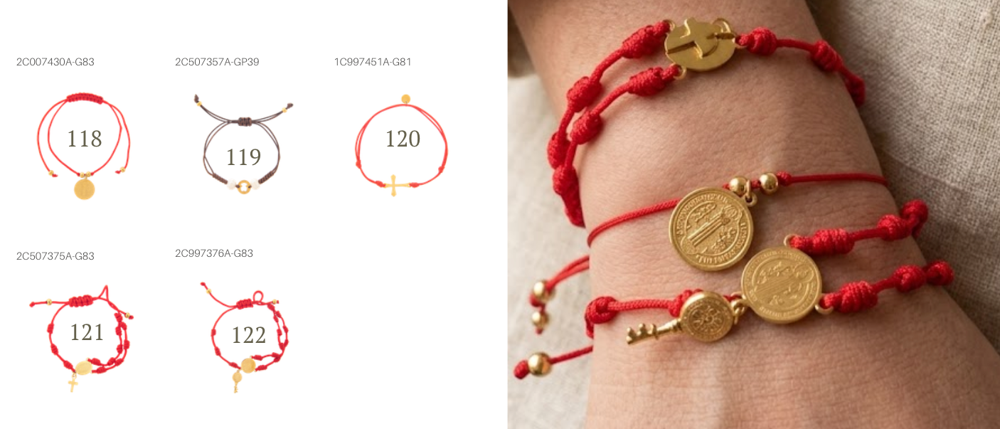 Pulseras Red String