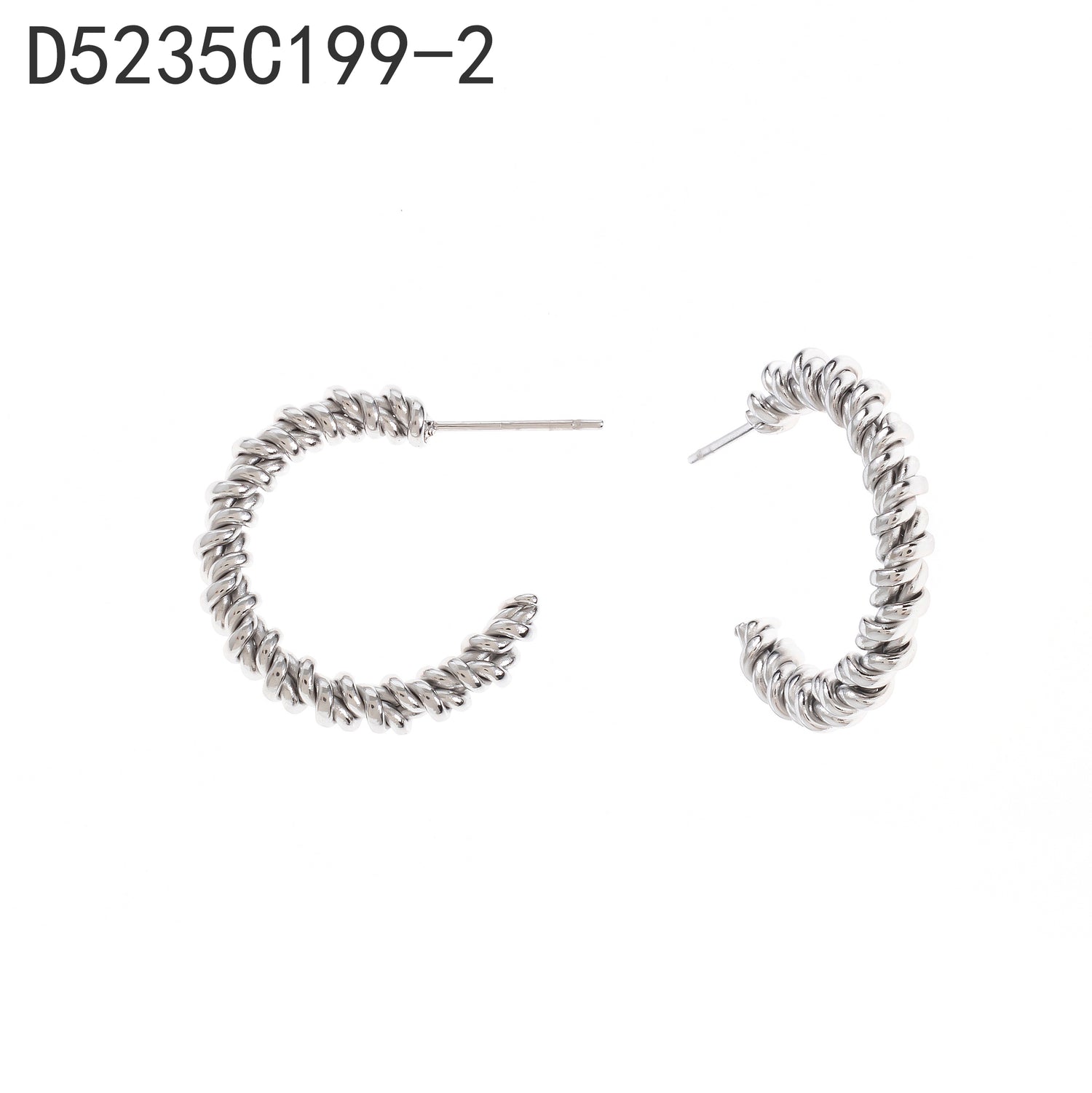 pendientes de aro (plata)