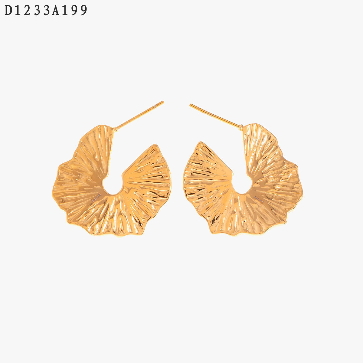 Pendientes Oro Grueso 14K