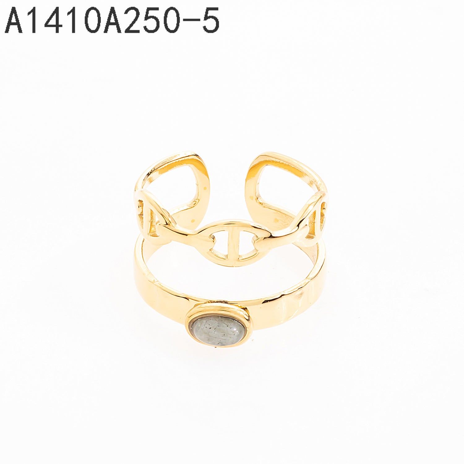 Anillo Link Oval Stone