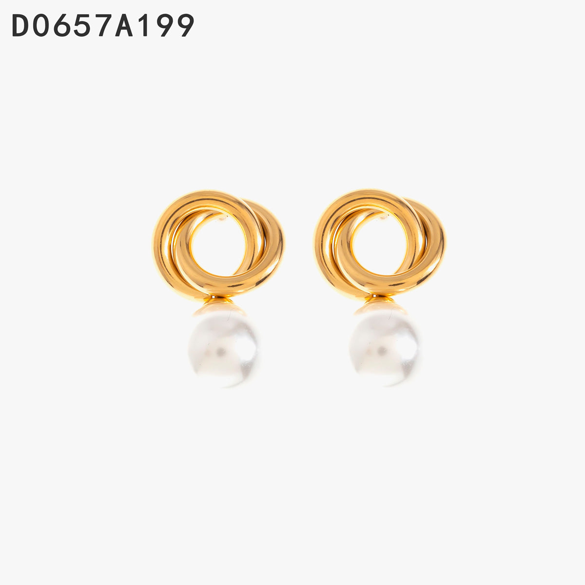 Pendientes Dorado