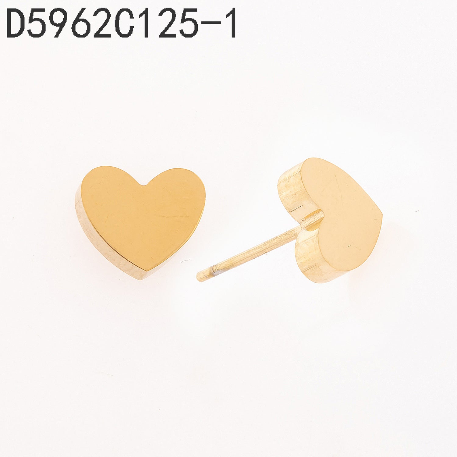 Pendientes con hebilla Oro Grueso 14K