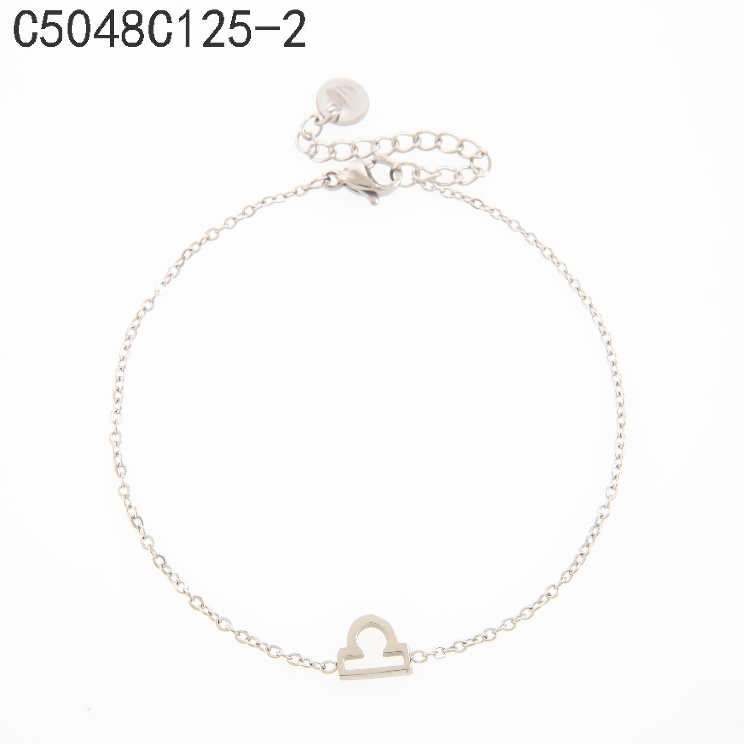Pulsera Libra Oro Grueso 14K