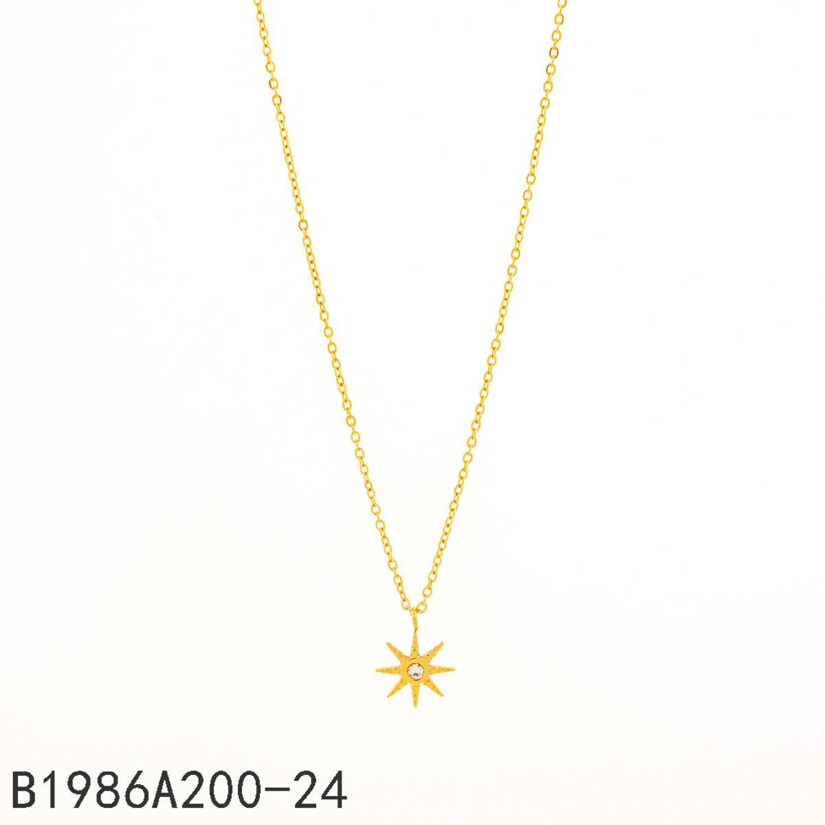 Collar Piedra granate