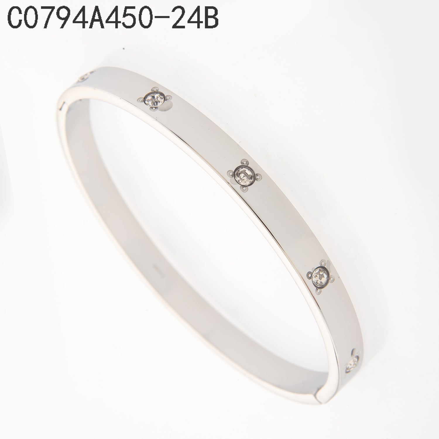 Pulsera de circón (plata)