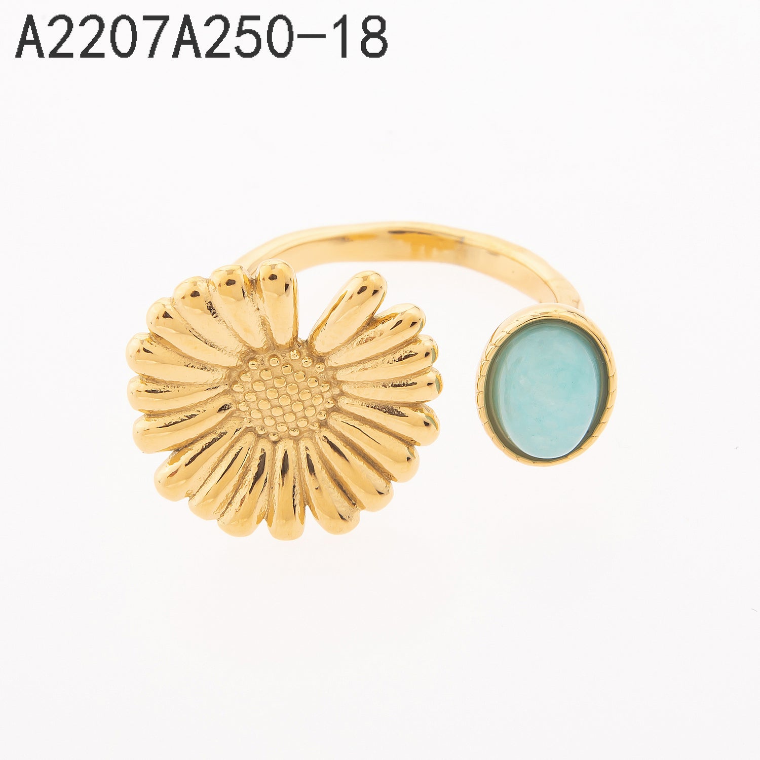 Anillo de piedra negra