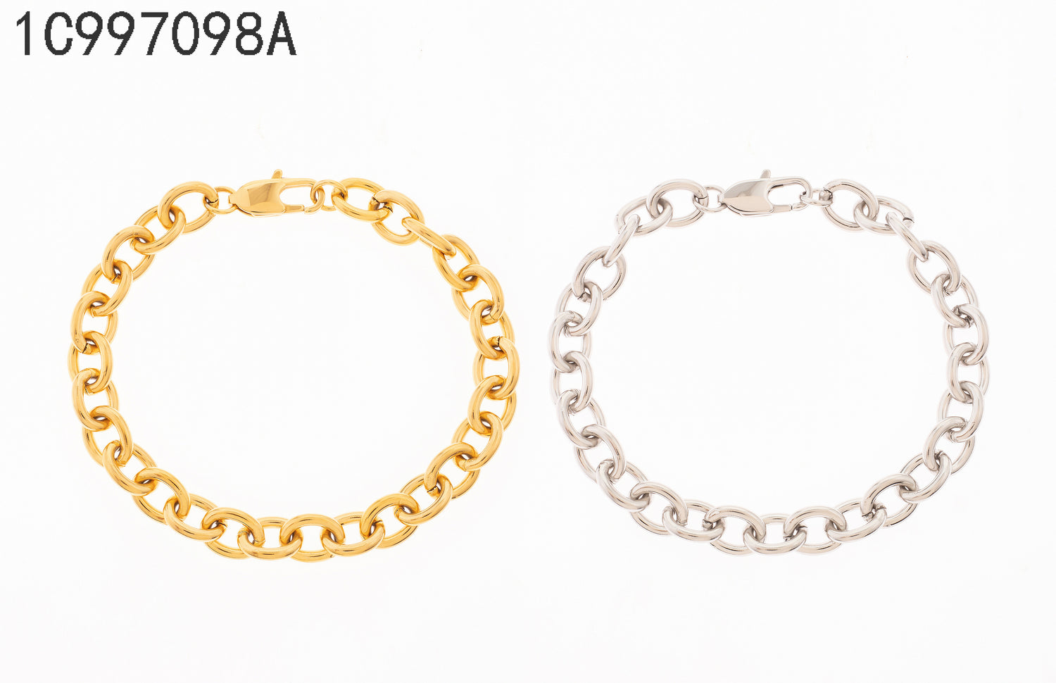 Pulsera Oro Grueso 14K