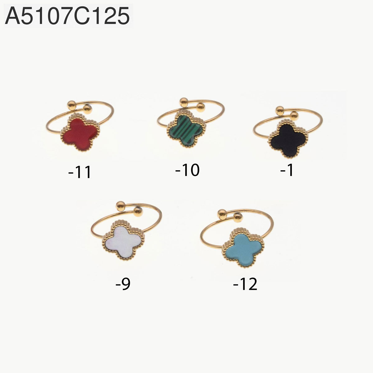 Anillo de piedra Oro Grueso 14K