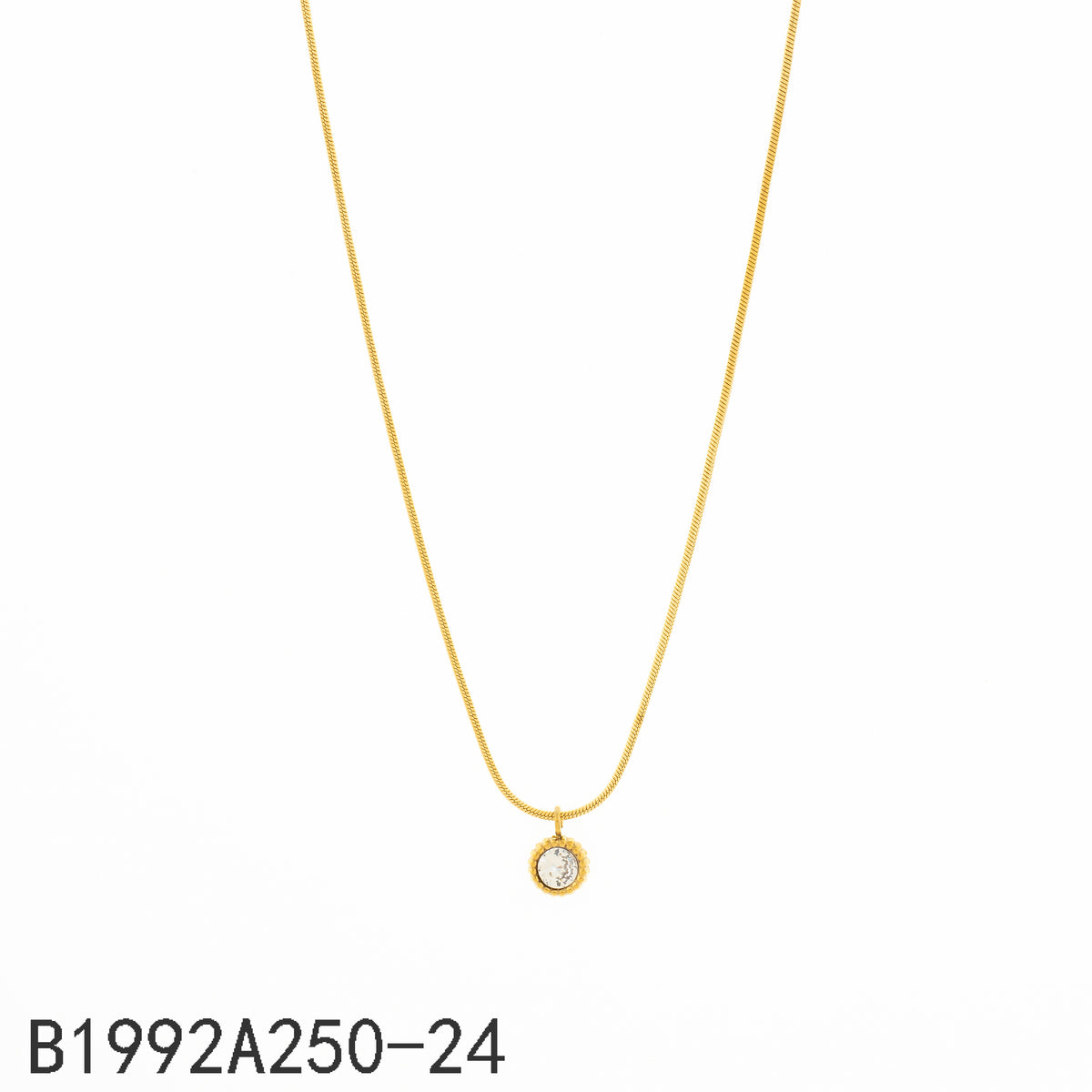 Collar Piedra granate