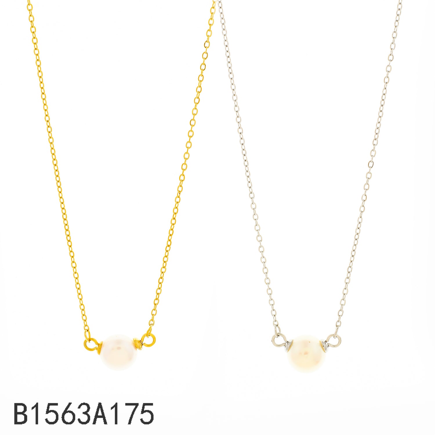 Collar de perlas Oro Grueso 14K