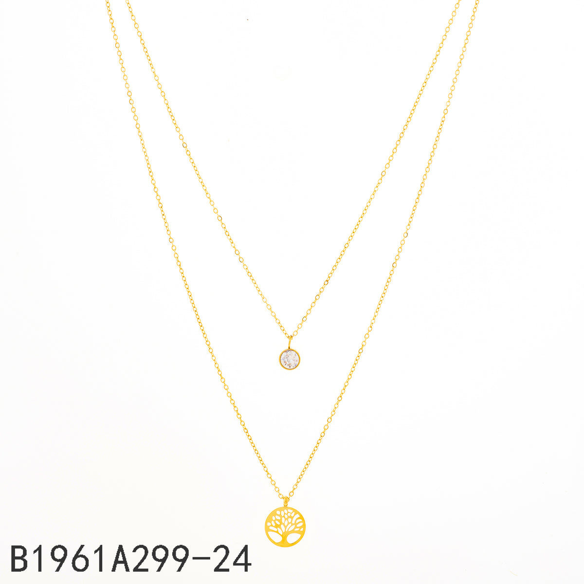 Collar Piedra granate