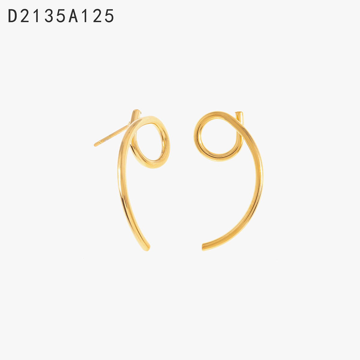 Pendientes Oro Grueso 14K