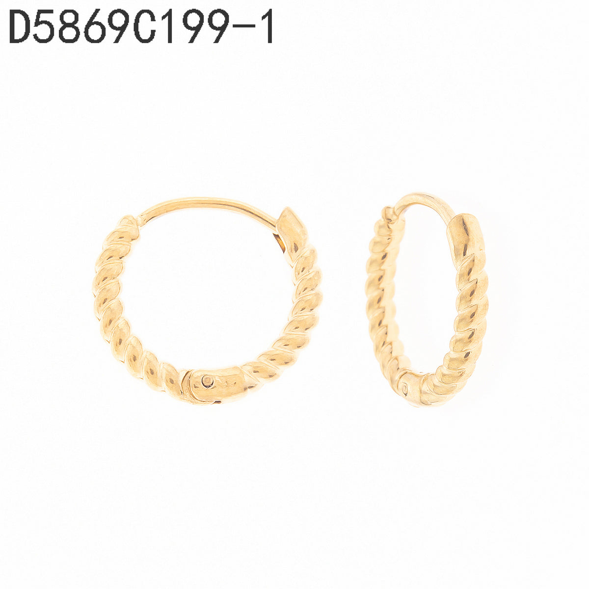 Pendientes Dorado