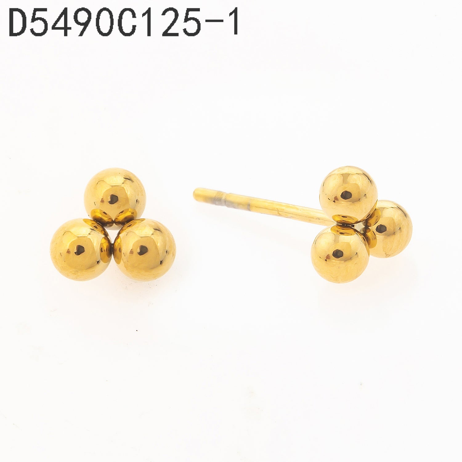 Pendientes con hebilla Oro Grueso 14K