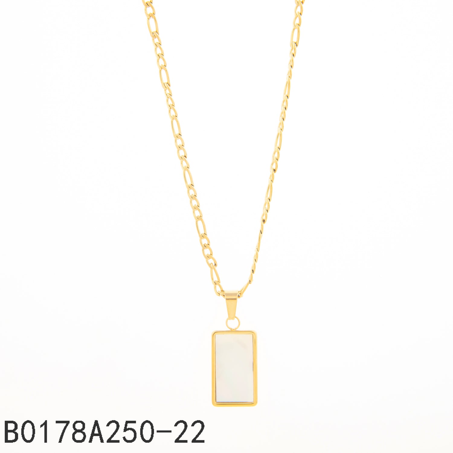 Collar de nácar Oro Grueso 14K