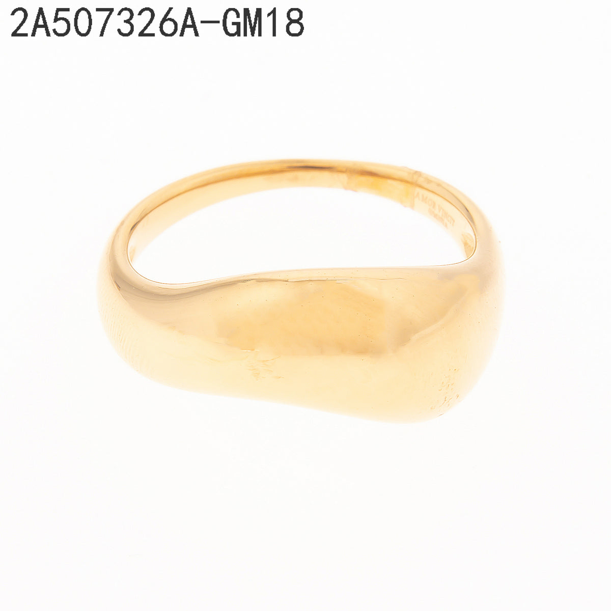 Anillo  Dorado  18 Milimetros