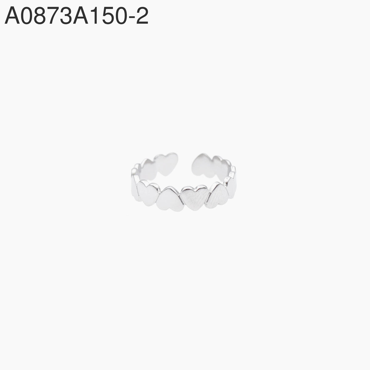 Anillo  Dorado Corazón