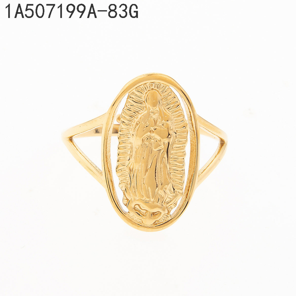 Anillo Oliva Dorado