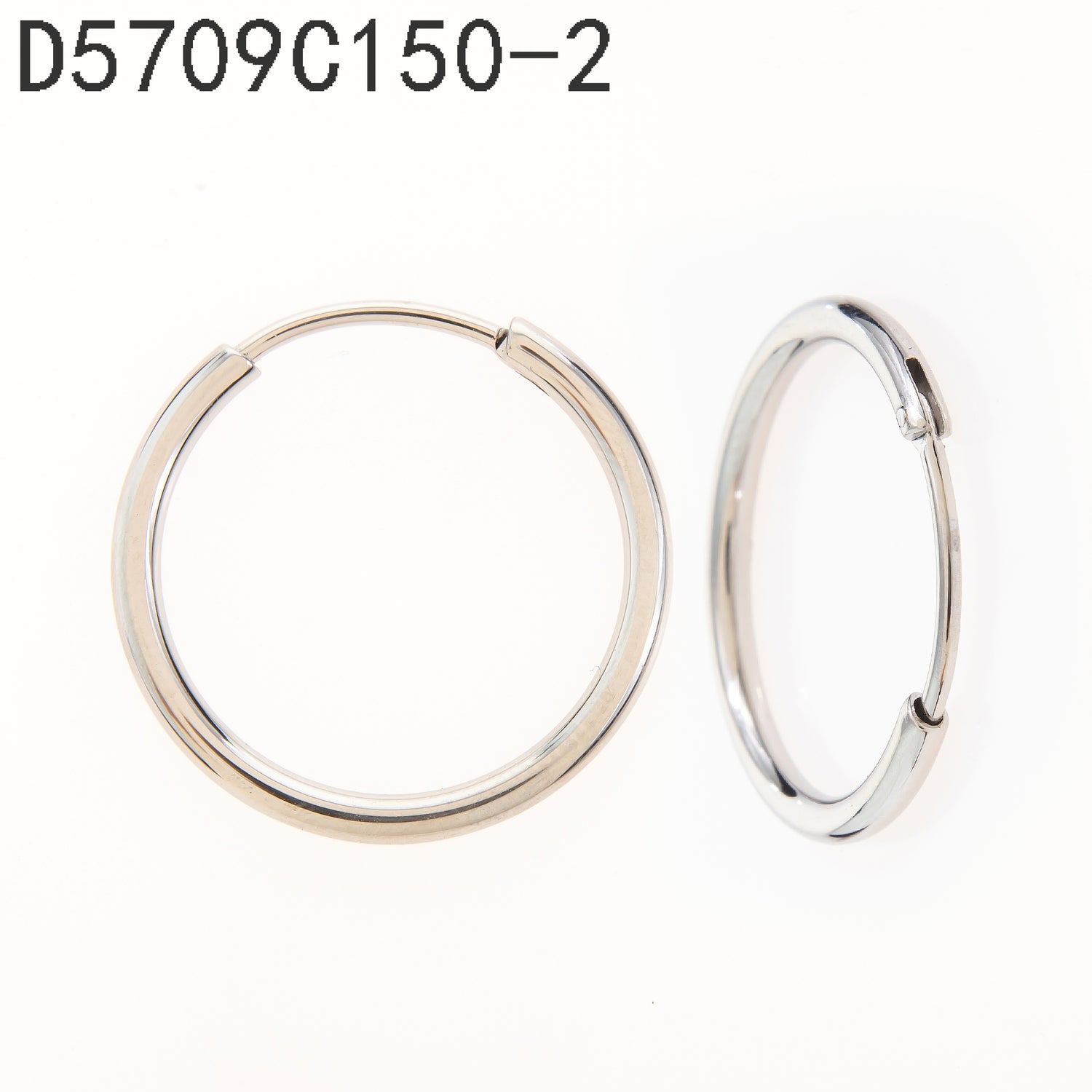 pendientes de aro (plata)