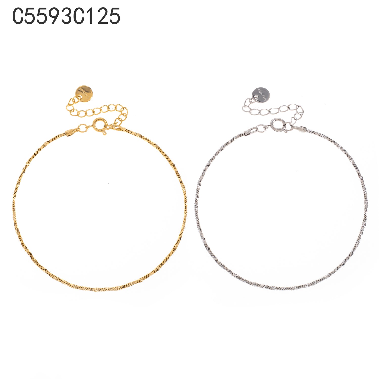 Pulsera Oro Grueso 14K