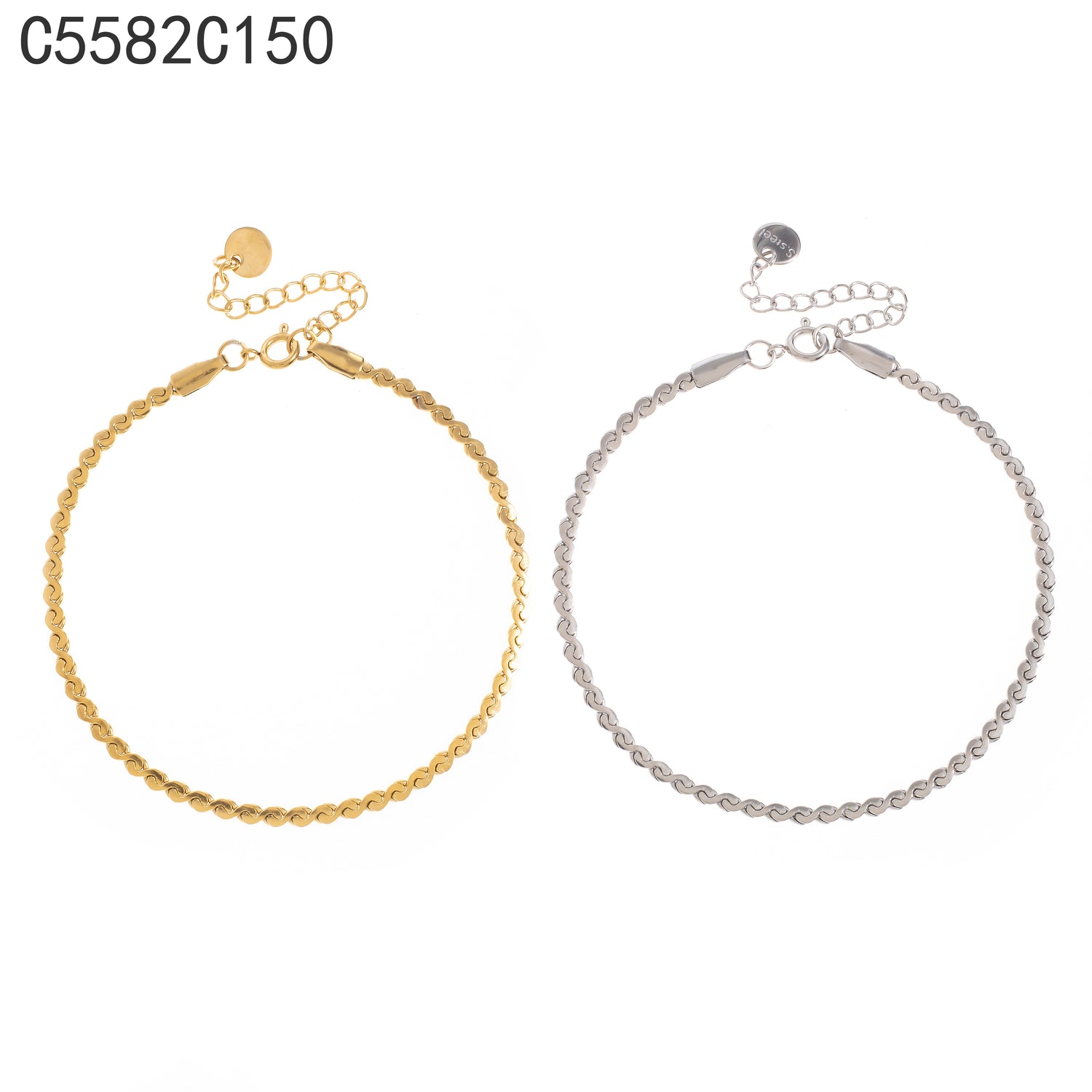 Pulsera Oro Grueso 14K