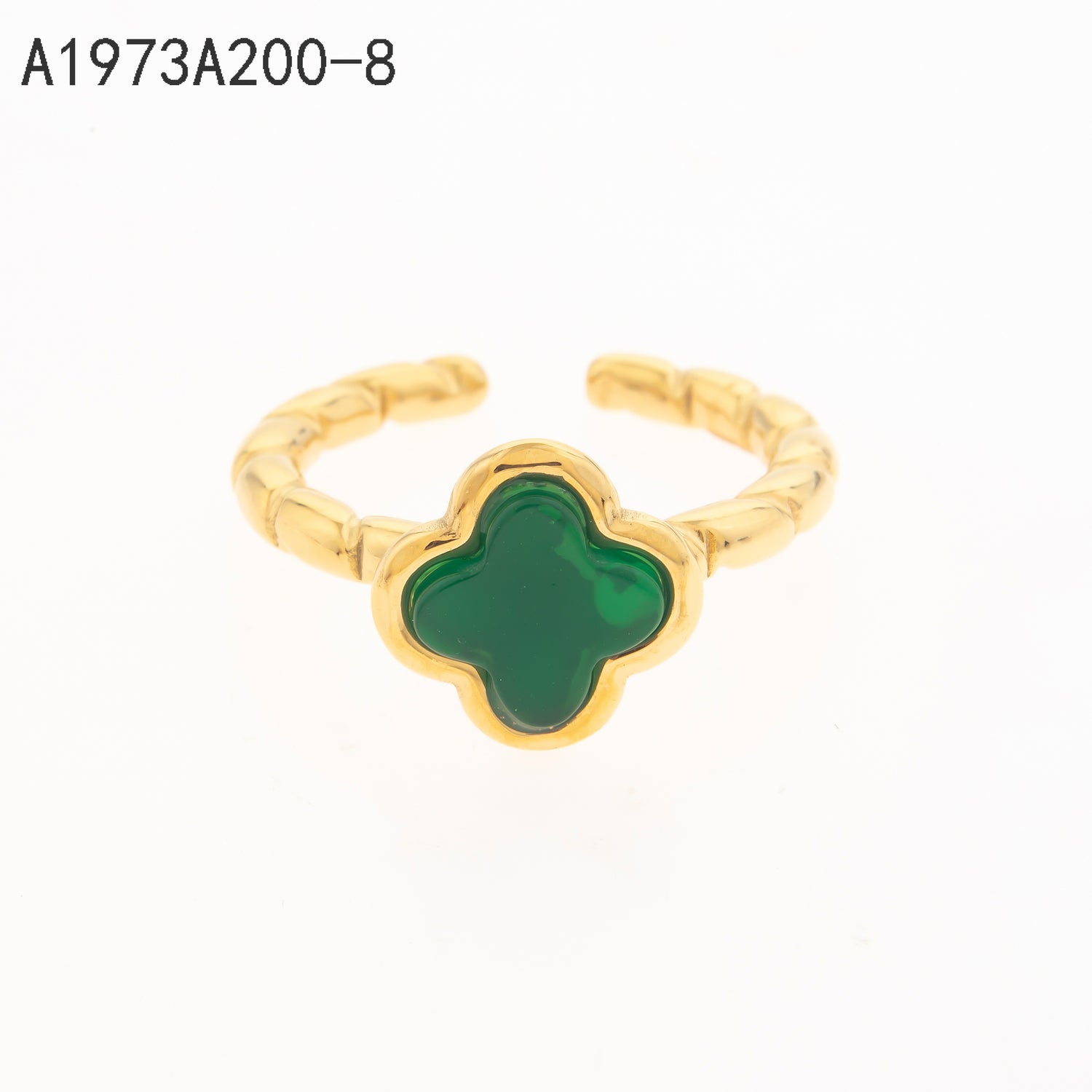 Anillo Clover Stone Wrap