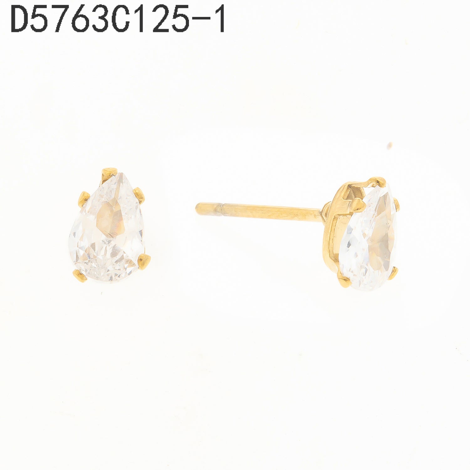 Pendientes Oro Grueso 14K