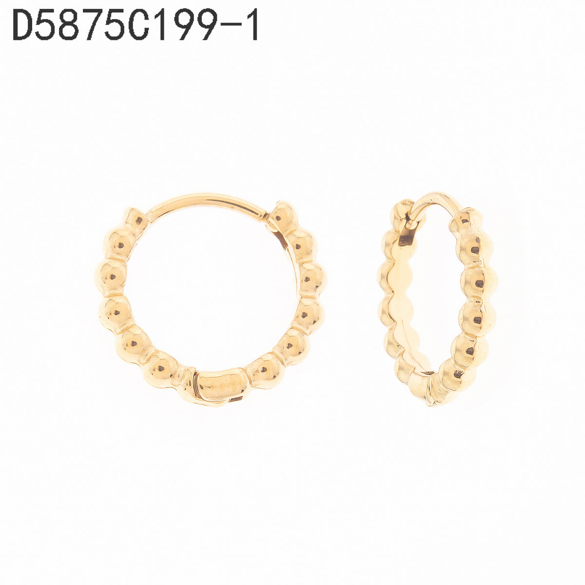 Pendientes Dorado