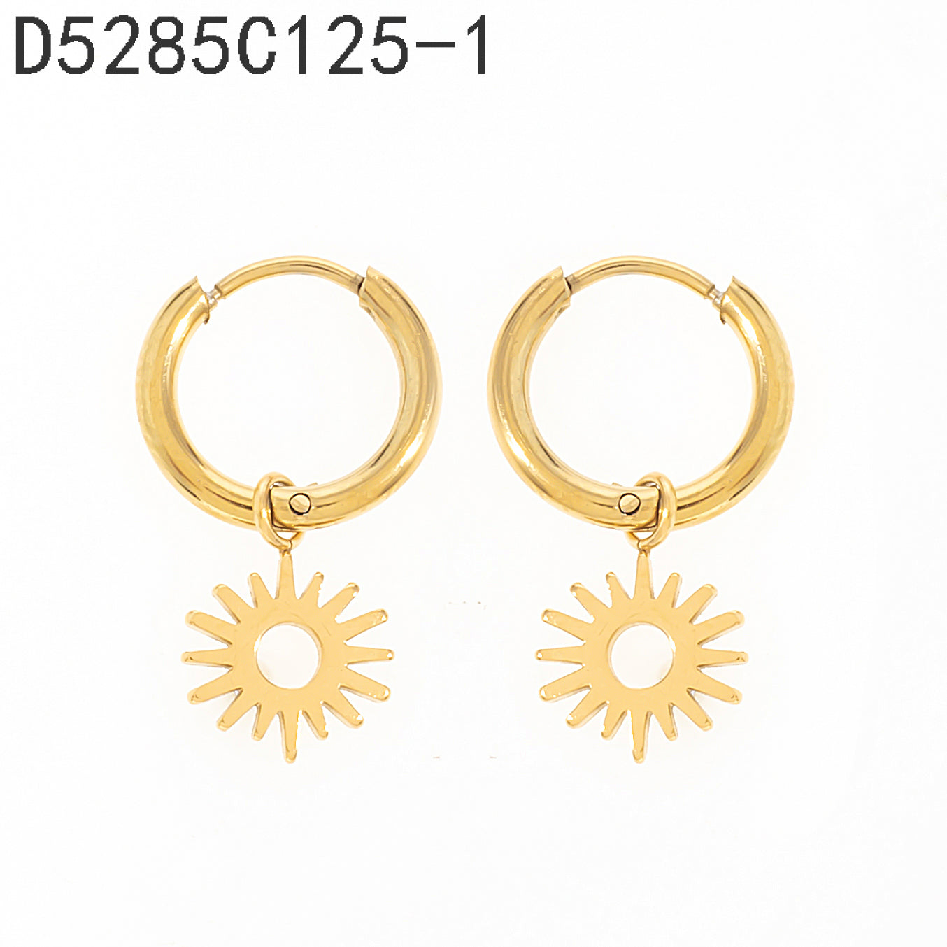 Pendientes Oro Grueso 14K