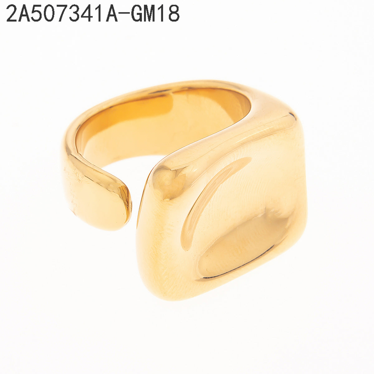 Anillo  Dorado  18 Milimetros