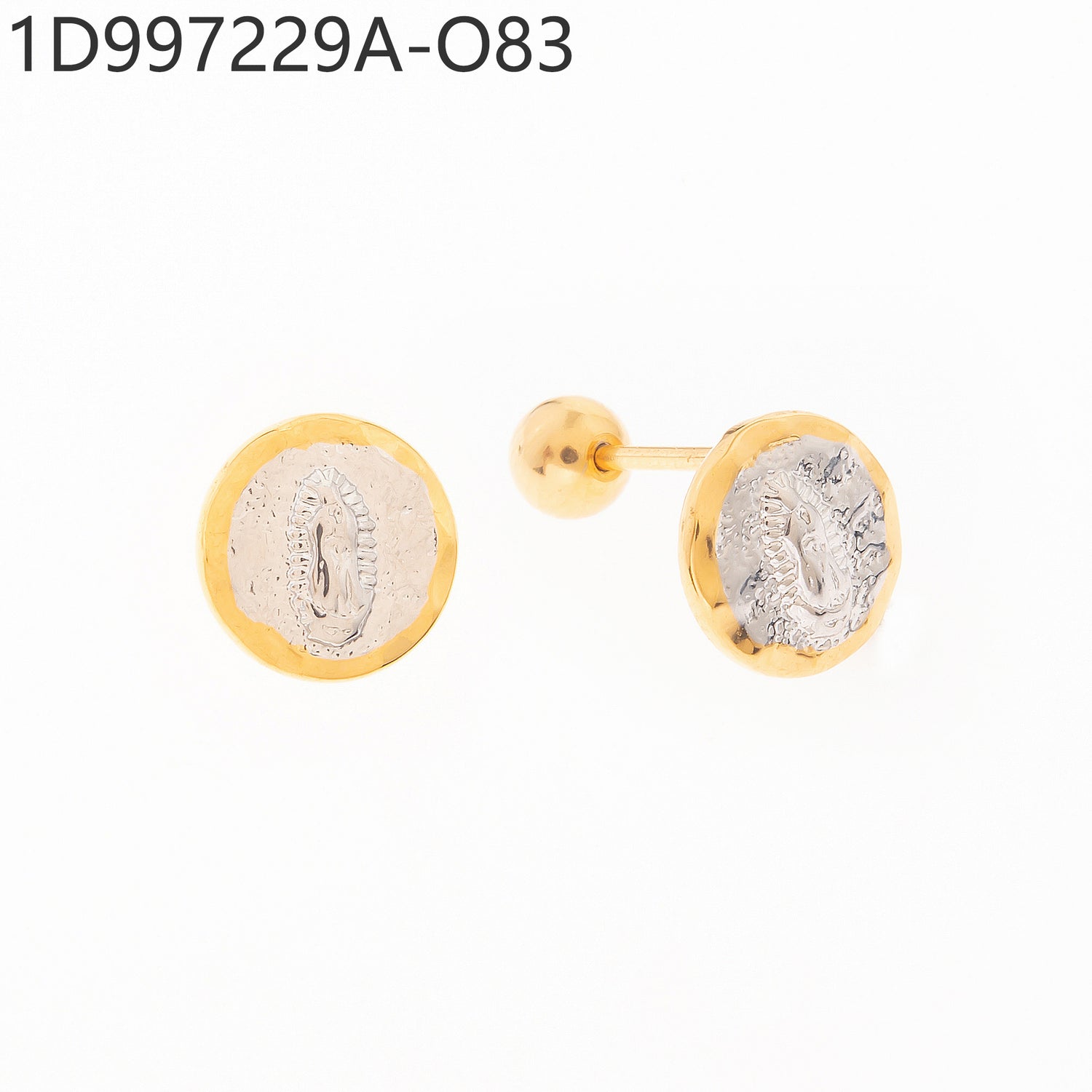 Pendientes Oro Grueso 14K