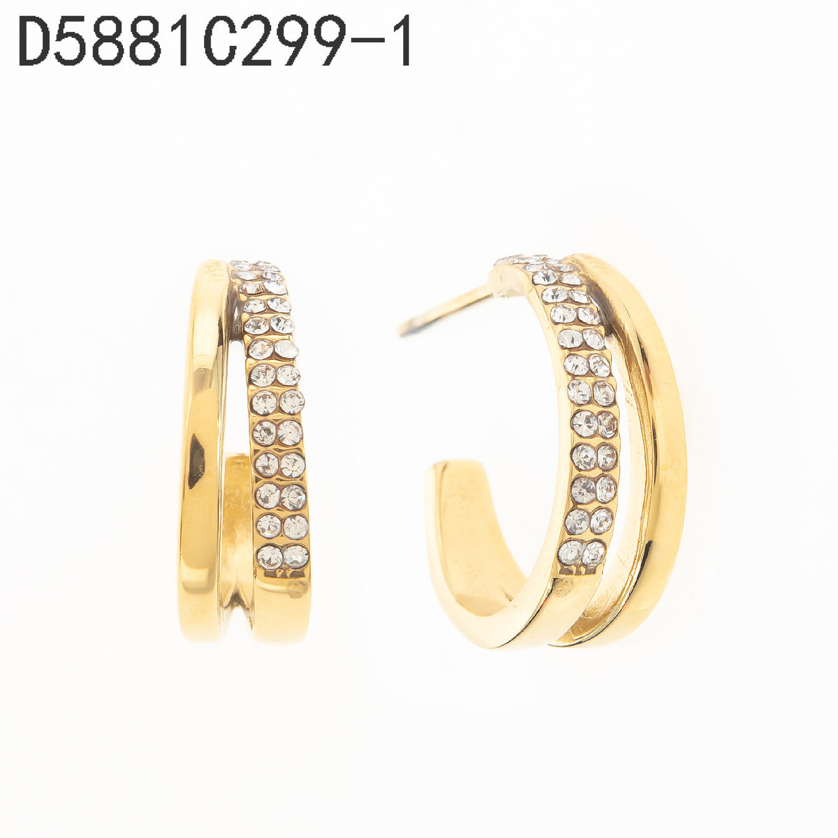 Pendientes Dorado