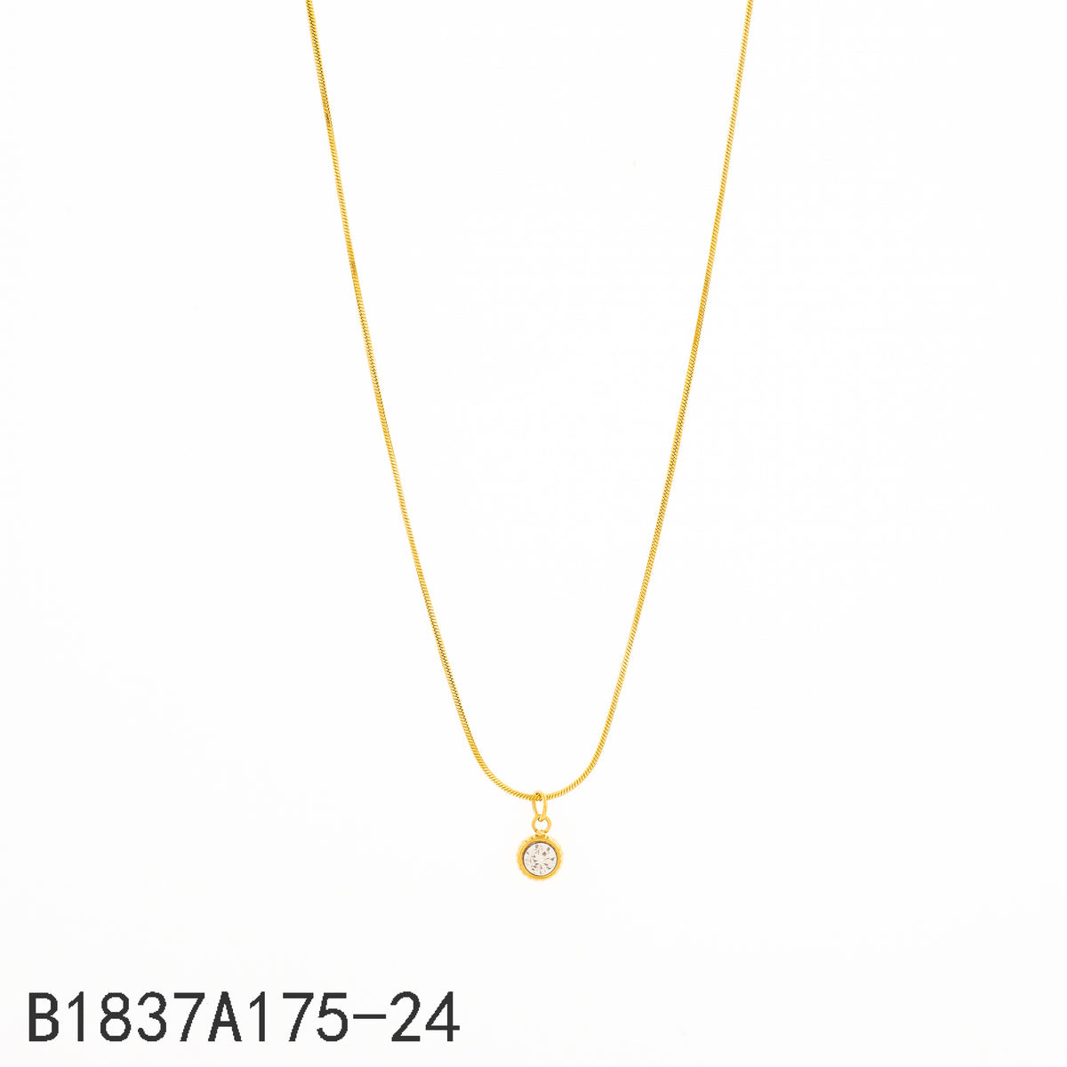 Collar Piedra granate