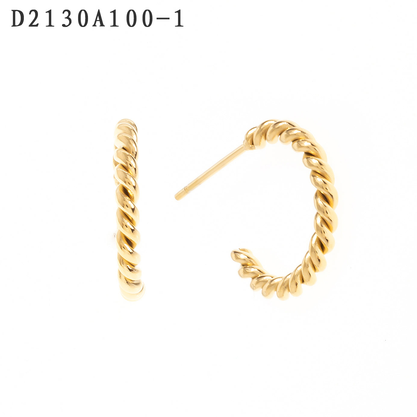 Pendientes de aro Oro Grueso 14K