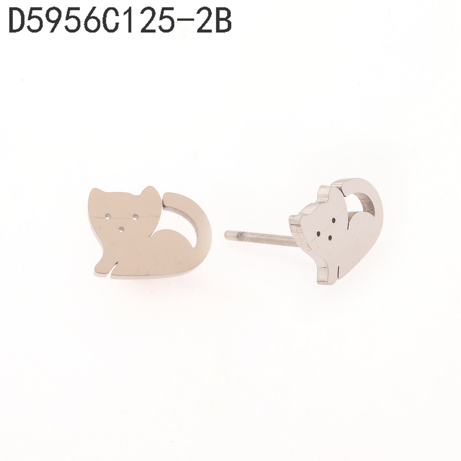 Pendientes de hebilla (plata)