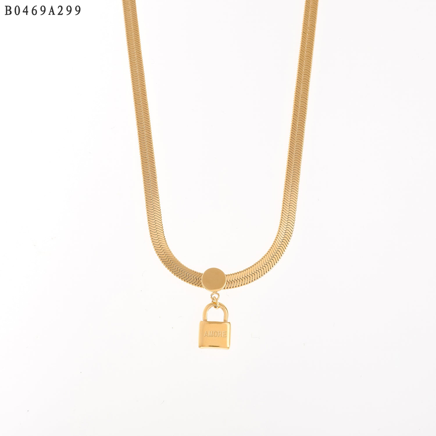 Collar Amore Lock Snake