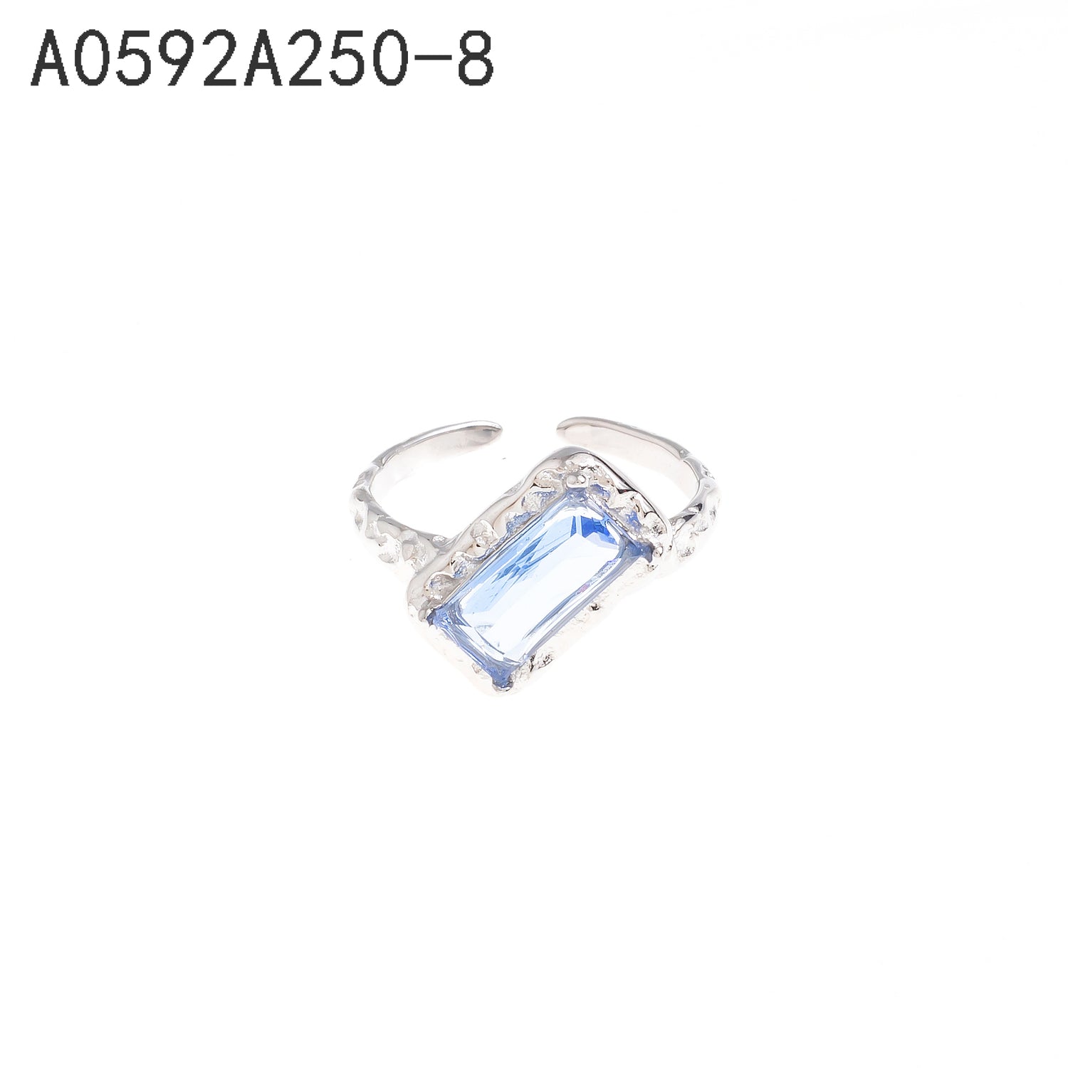 Anillo Radiant Crystal Edge