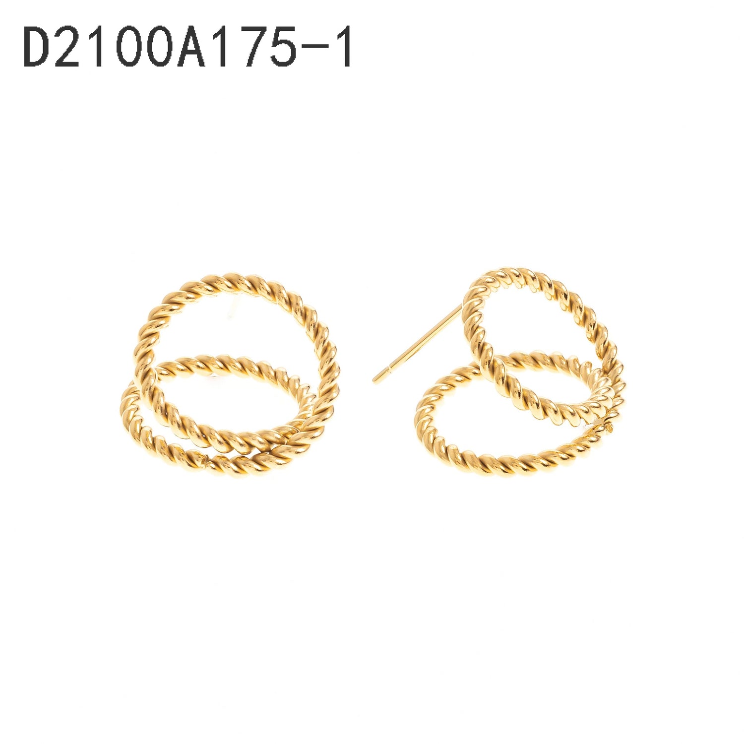 Pendientes Oro Grueso 14K