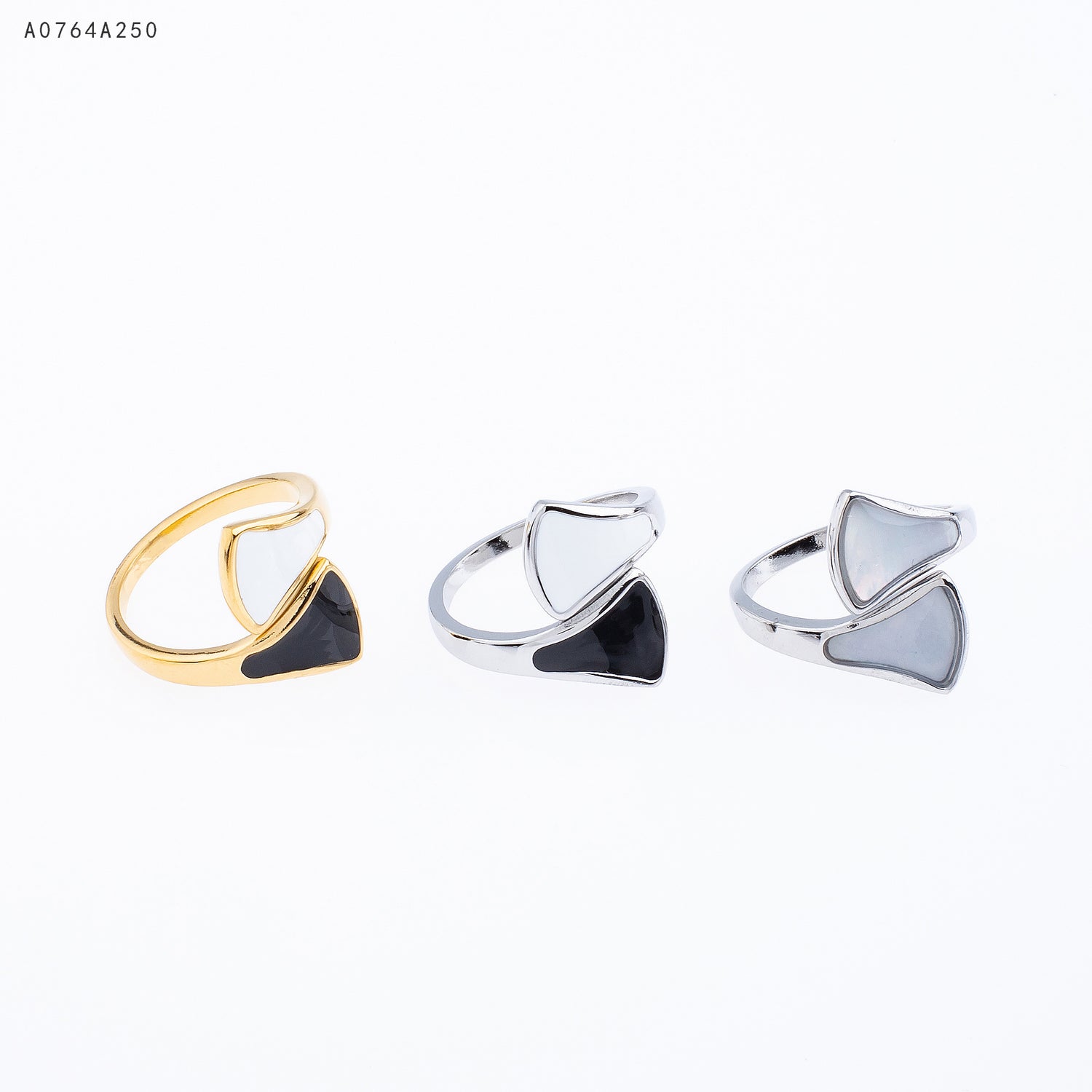 Anillo de nácar Oro Grueso 14K