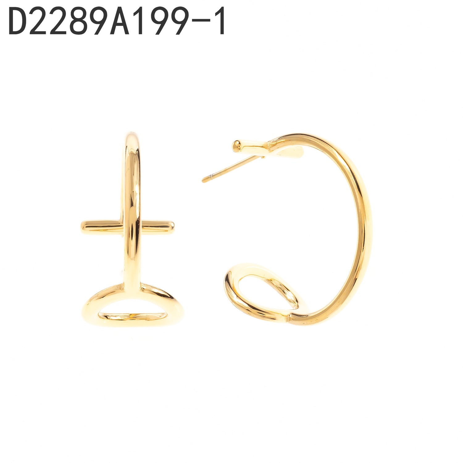 Pendientes Oro Grueso 14K