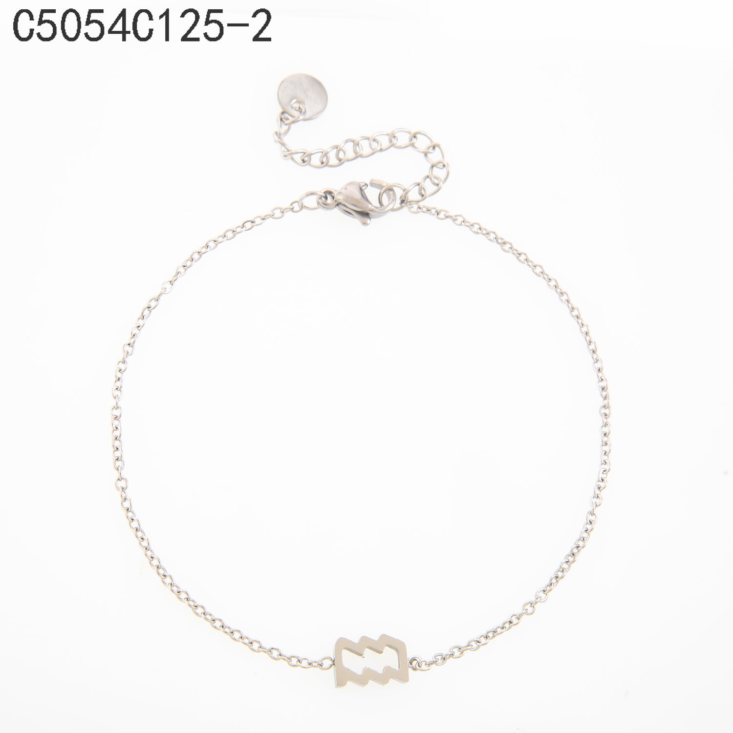 Pulsera Acuario Oro Grueso 14K