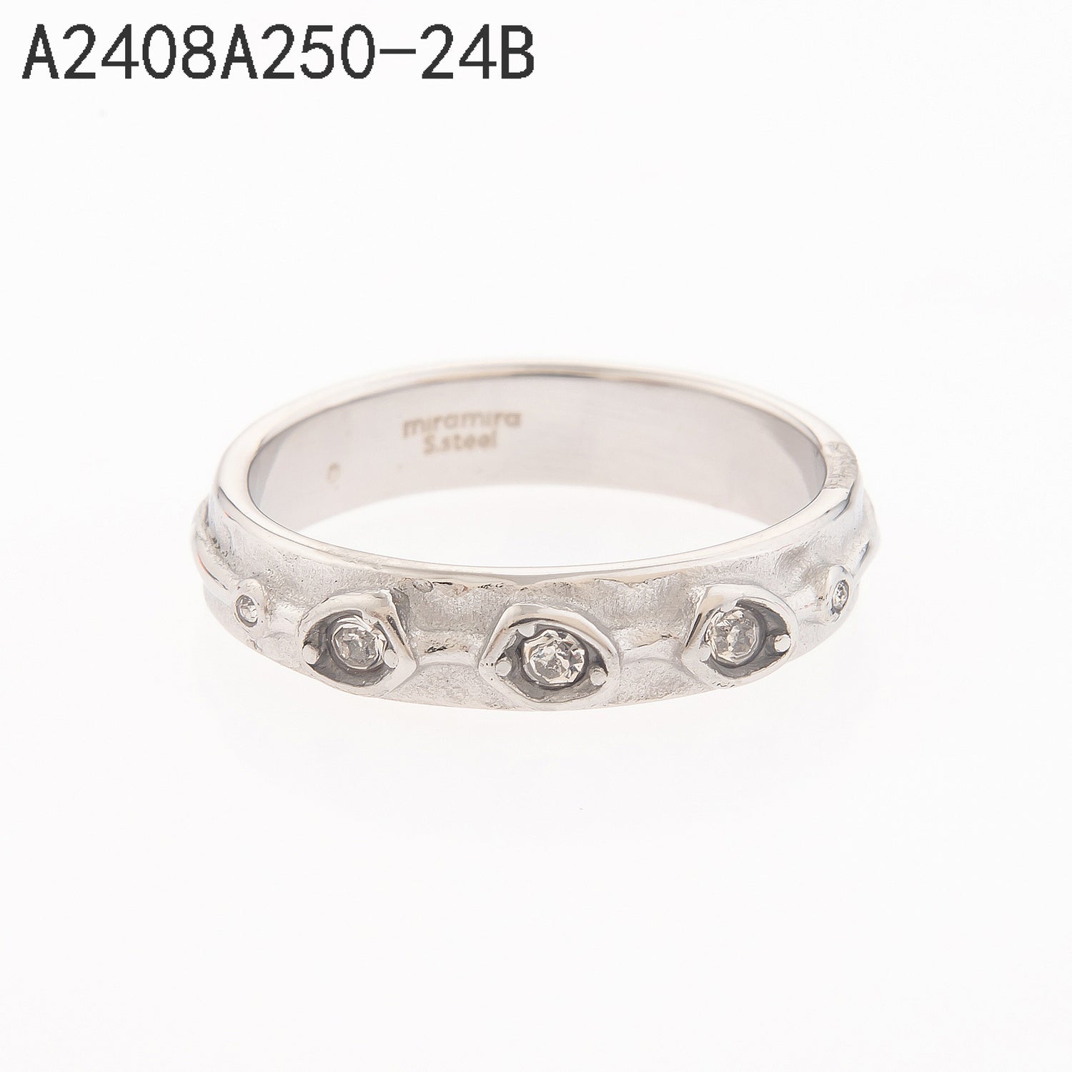 Anillo de circón (plata)