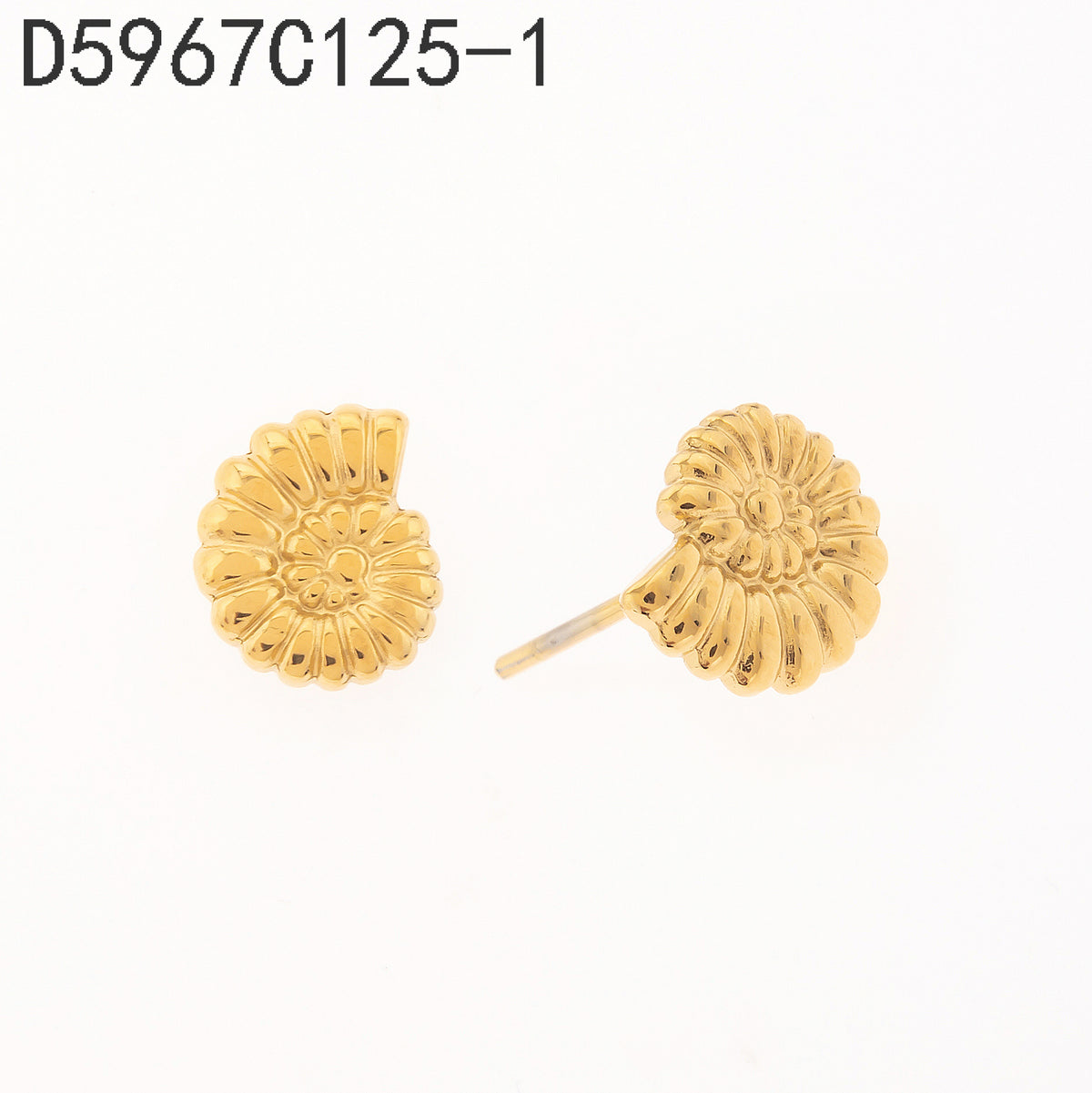 Pendientes Dorado