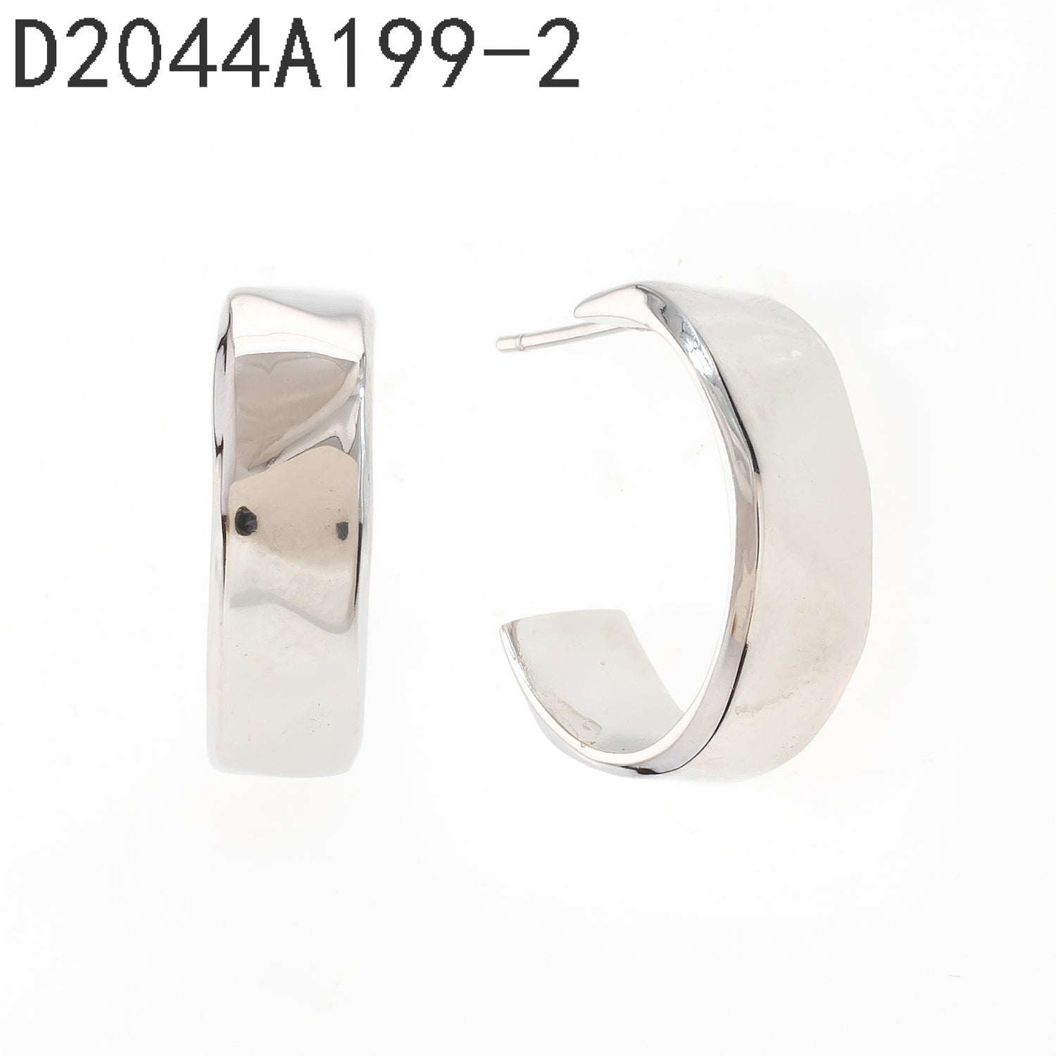 pendientes de aro (plata)