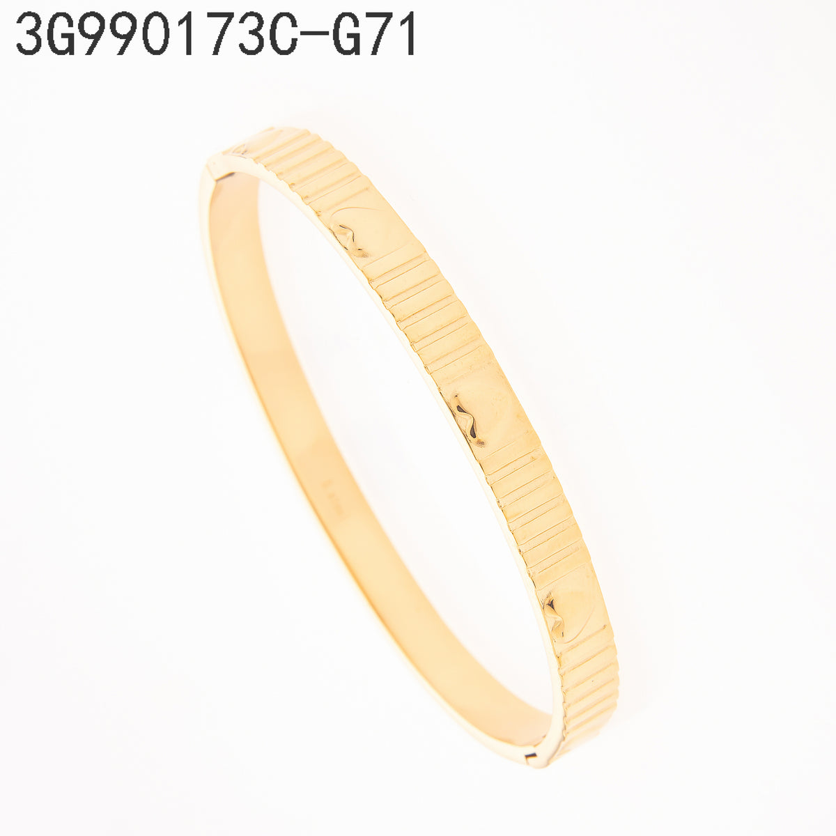 Brazalete  Dorado Corazón
