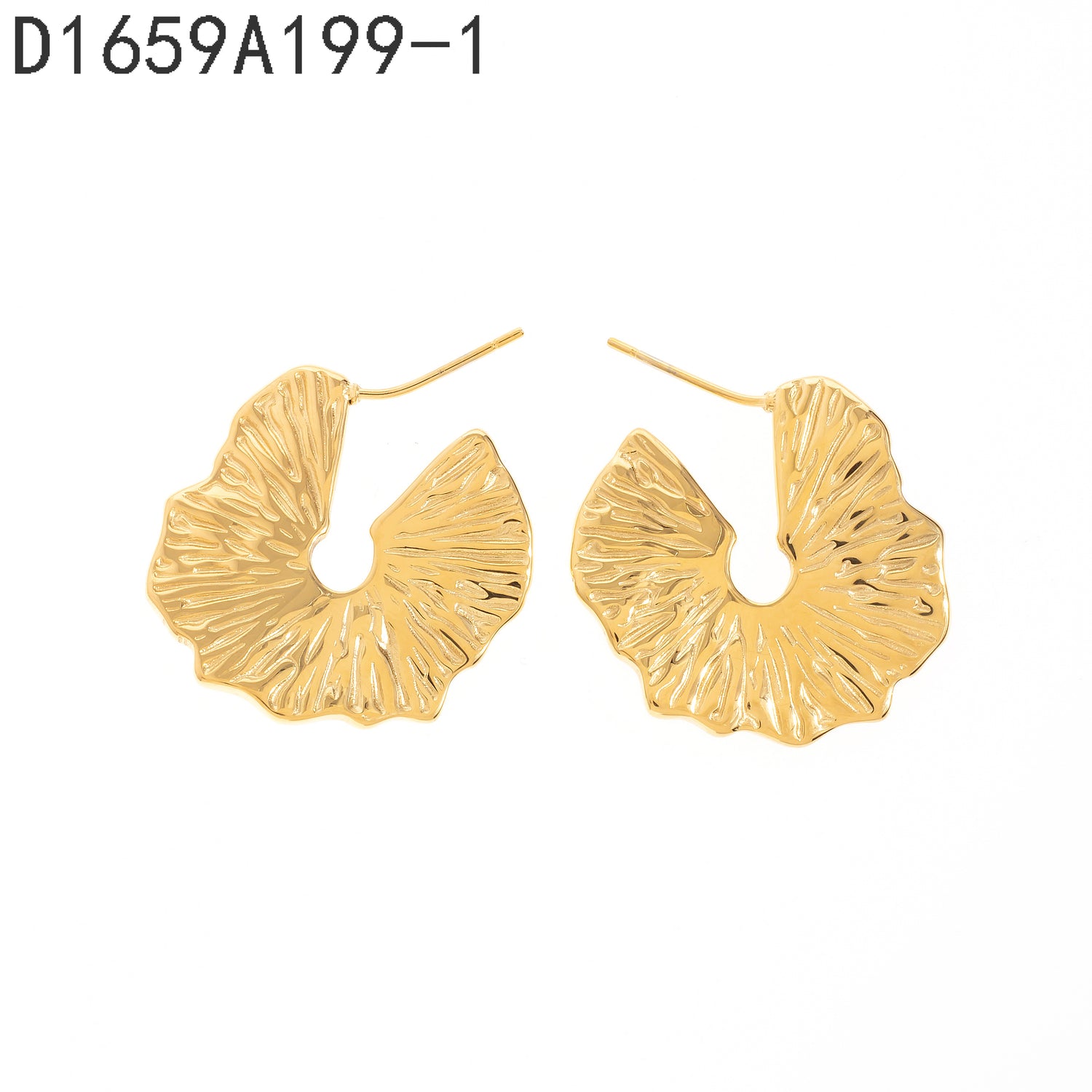 Pendientes Oro Grueso 14K